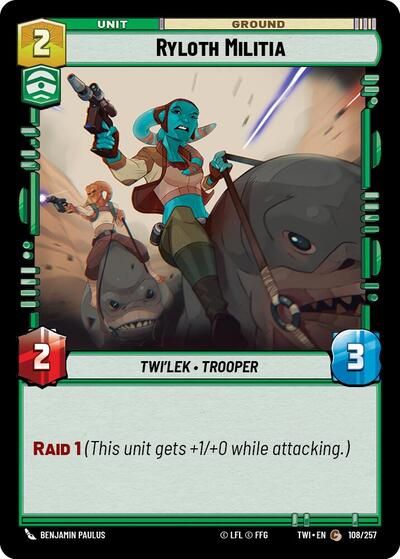 Ryloth Militia (TWI 108/257) [Twilight of the Republic]