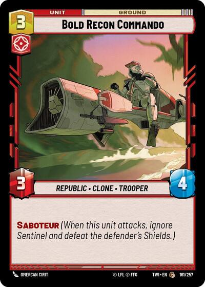 Bold Recon Commando (TWI 161/257) [Twilight of the Republic]