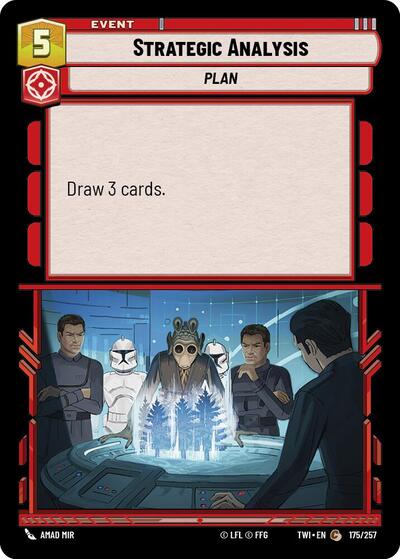 Strategic Analysis (TWI 175/257) [Twilight of the Republic]