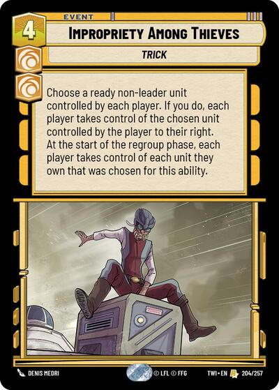 Impropriety Among Thieves (TWI 204/257) [Twilight of the Republic]