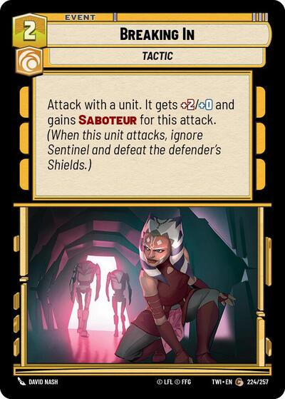 Breaking In (TWI 224/257) [Twilight of the Republic]