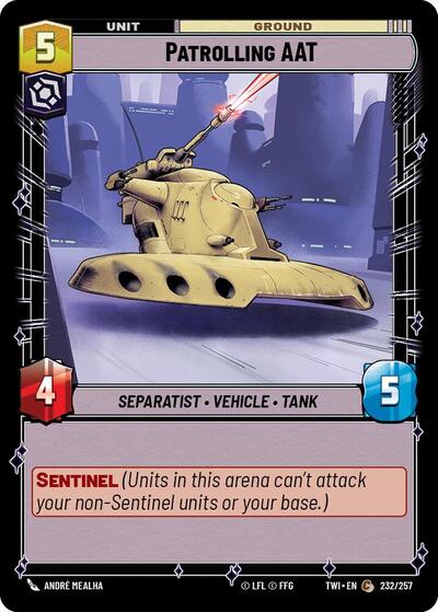 Patrolling AAT (TWI 232/257) [Twilight of the Republic]