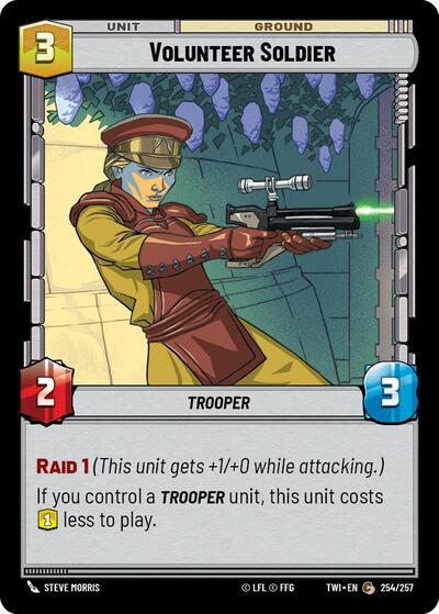 Volunteer Soldier (TWI 254/257) [Twilight of the Republic]