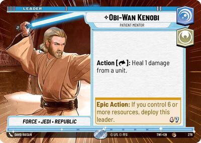 Obi Wan Kenobi Patient Mentor Hyperspace (TWI 278) [Twilight of the Republic]