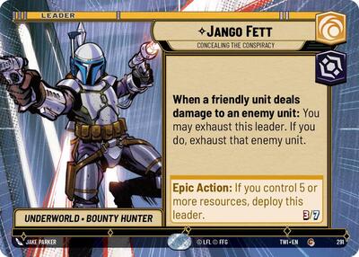 Jango Fett Concealing the Conspiracy Hyperspace (TWI 291) [Twilight of the Republic]
