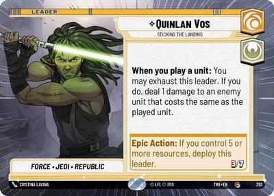 Quinlan Vos Sticking the Landing Hyperspace (TWI 293) [Twilight of the Republic]