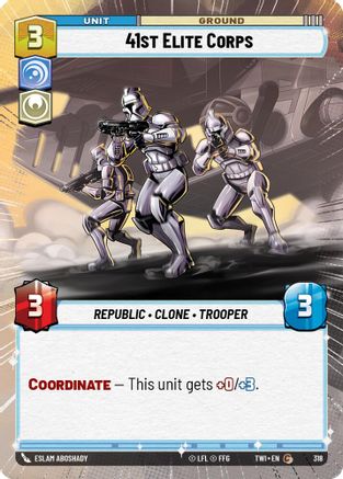 41st Elite Corps (318) (Hyperspace) (318) [Twilight of the Republic]