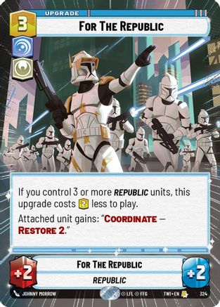 For The Republic (324) (Hyperspace) (324) [Twilight of the Republic]
