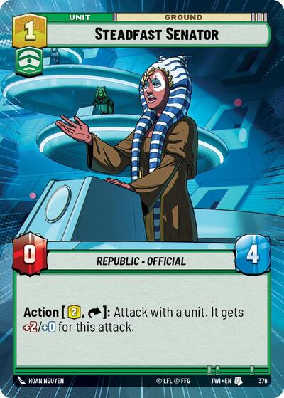 Steadfast Senator Hyperspace (TWI 376) [Twilight of the Republic]