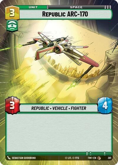 Republic ARC 170 Hyperspace (TWI 381) [Twilight of the Republic]