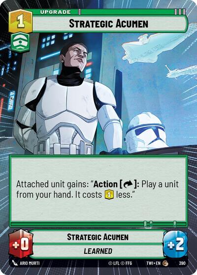 Strategic Acumen Hyperspace (TWI 390) [Twilight of the Republic]