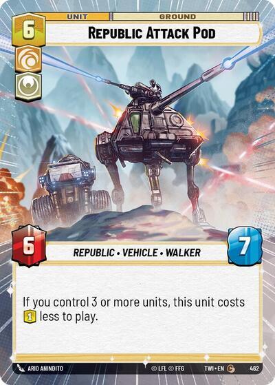 Republic Attack Pod Hyperspace (TWI 462) [Twilight of the Republic]