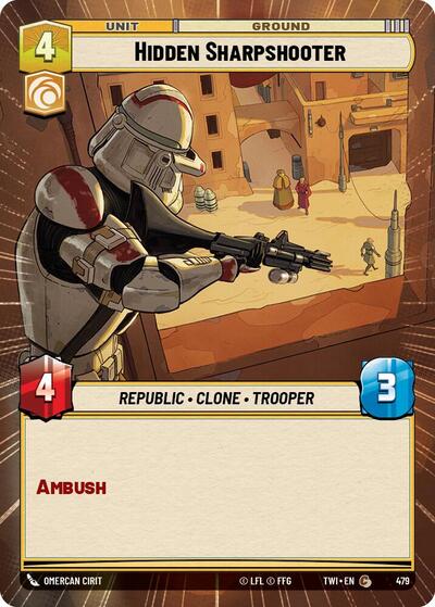 Hidden Sharpshooter Hyperspace (TWI 479) [Twilight of the Republic]