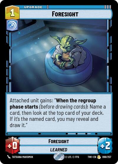 Foresight (TWI 068/257) [Twilight of the Republic]