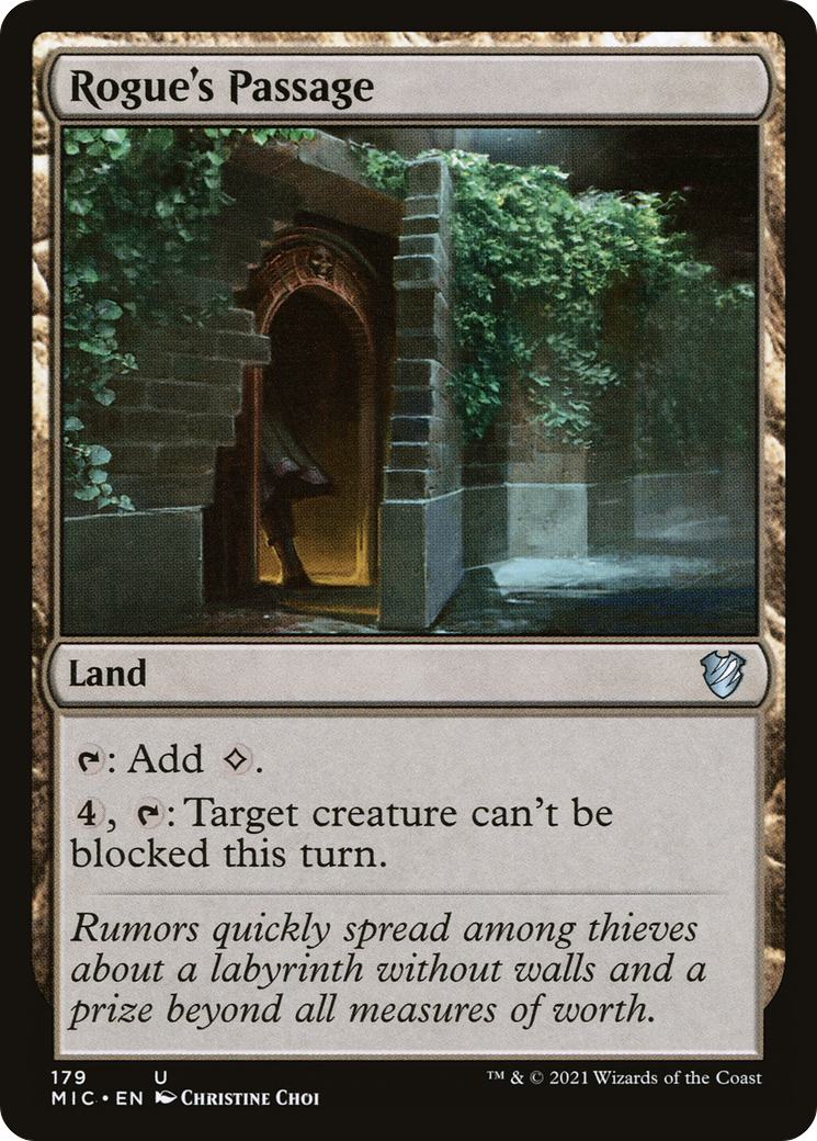 Rogue's Passage [Innistrad: Midnight Hunt Commander]
