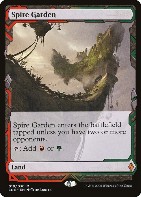 Spire Garden (ZNE 19) [Zendikar Rising Expeditions]