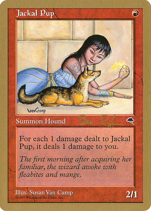 Jackal Pup (WC98 br183) [World Championship Decks 1998]