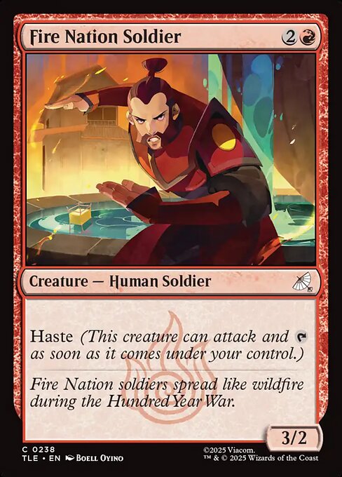 Fire Nation Soldier (TLE 238) [Avatar: The Last Airbender Eternal]