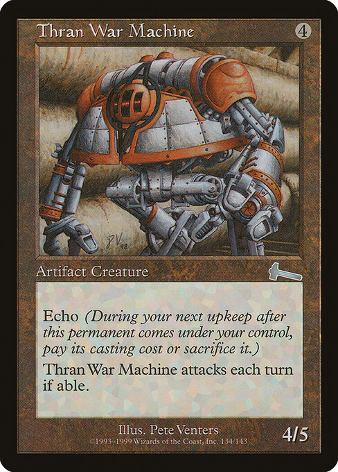 Thran War Machine (ULG 134) [Urza's Legacy]