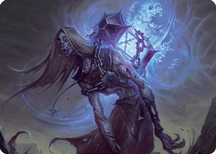 Soul-Shackled Zombie Art Card (9/54) [Foundations Art Series]
