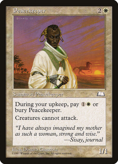 Peacekeeper (WTH 22) [Weatherlight]