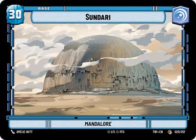 Sundari Battle Droid (TWI 020/257 // T01/T02) [Twilight of the Republic]