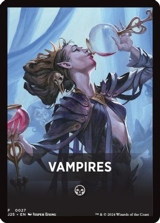 Vampires Theme Card [Foundations Jumpstart Front Cards]