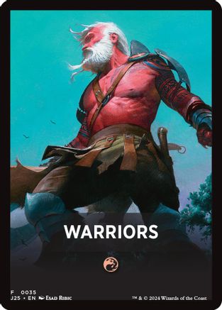 Warriors Theme Card [Foundations Jumpstart Front Cards]