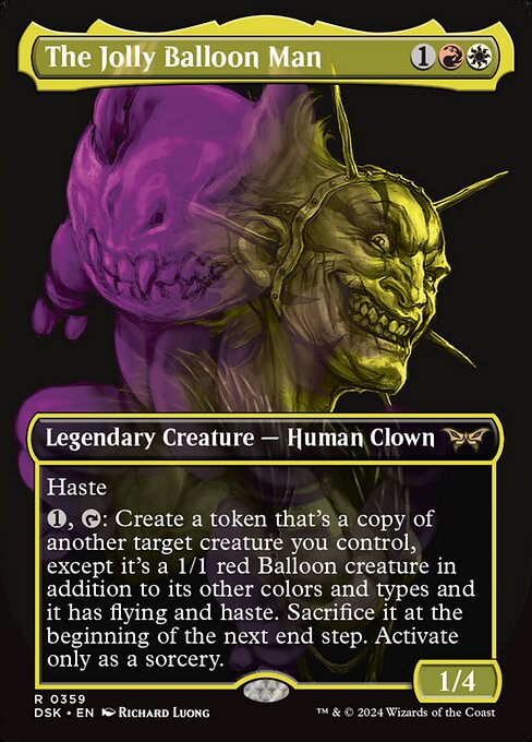 The Jolly Balloon Man (DSK 359) [Duskmourn: House of Horror]