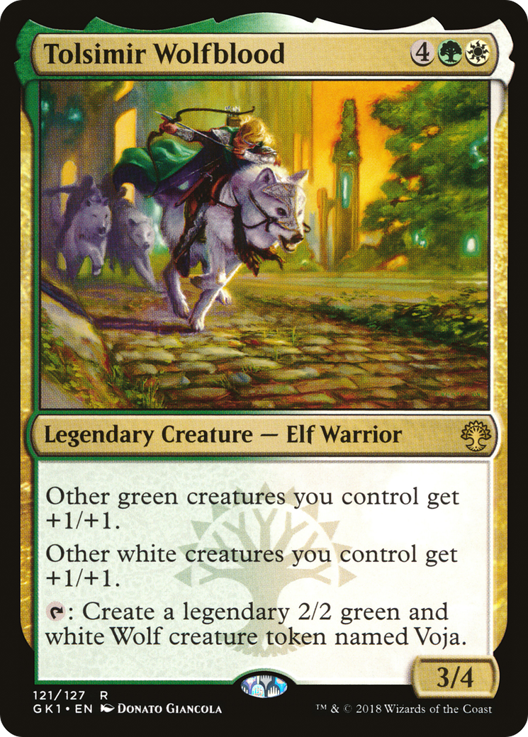 Tolsimir Wolfblood [Guilds of Ravnica Guild Kit]