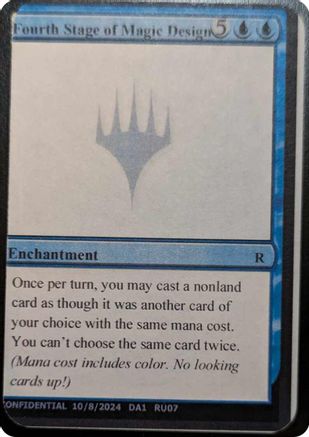 Fourth Stage of Magic Design [Mystery Booster 2 Playtest Cards]