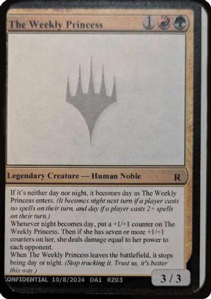 The Weekly Princess [Mystery Booster 2 Playtest Cards]