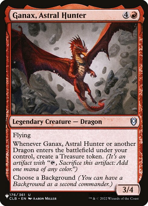 Ganax, Astral Hunter (PLST CLB-176) [The List]