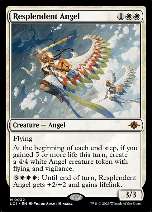 Resplendent Angel (LCI 32) [The Lost Caverns of Ixalan]