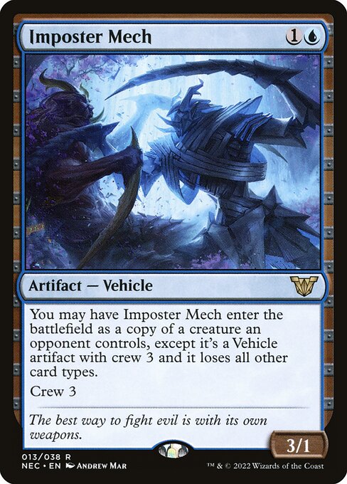 Imposter Mech (NEC 13) [Neon Dynasty Commander]