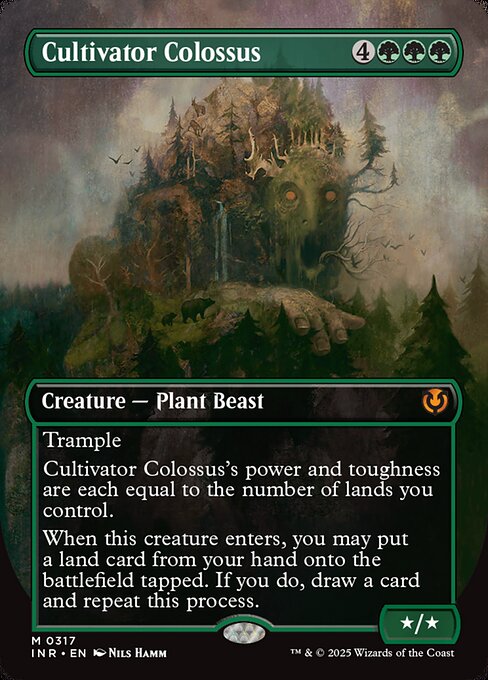 Cultivator Colossus (Borderless · Full Art) (INR 317) [Innistrad Remastered]