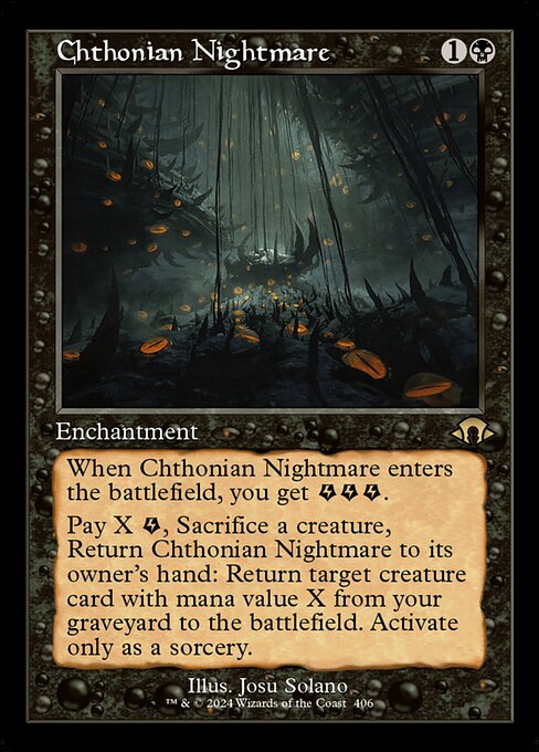 Chthonian Nightmare (MH3 406) [Modern Horizons 3]
