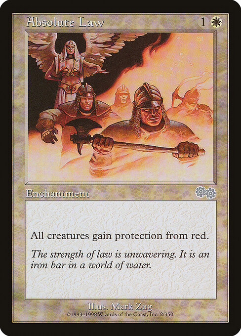 Absolute Law (USG 2) [Urza's Saga]