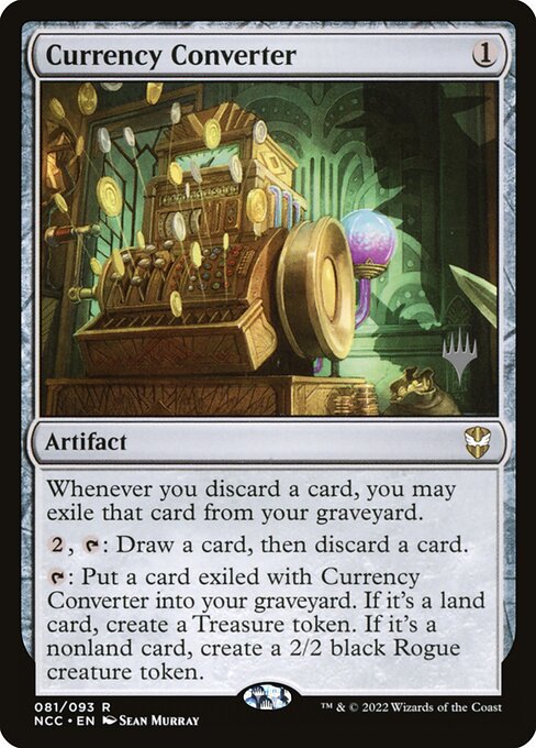 Currency Converter (PNCC 81p) [New Capenna Commander Promos]