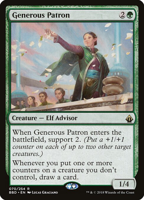 Generous Patron (BBD 70) [Battlebond]