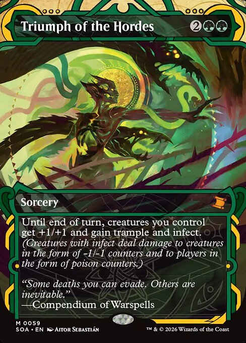 Triumph of the Hordes (SOA 59) [Secrets of Strixhaven Mystical Archive]