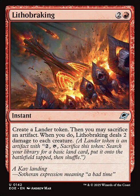 Lithobraking (EOE 142) [Edge of Eternities]