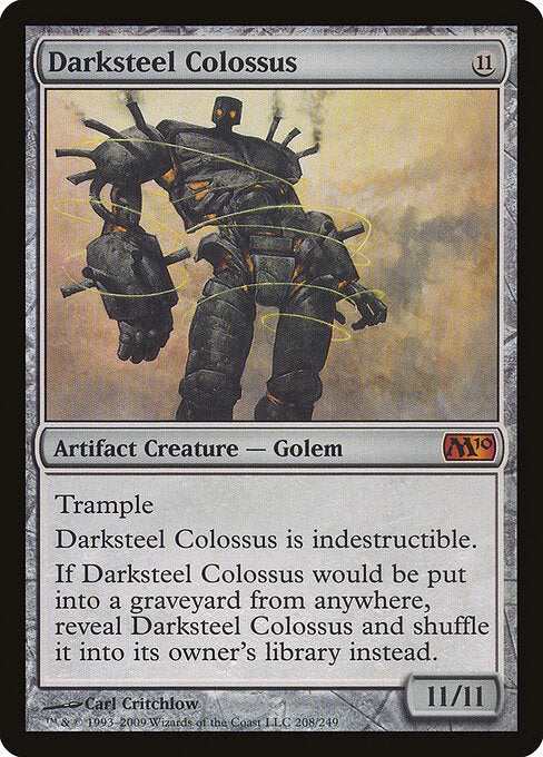 Darksteel Colossus (M10 208) [Magic 2010]