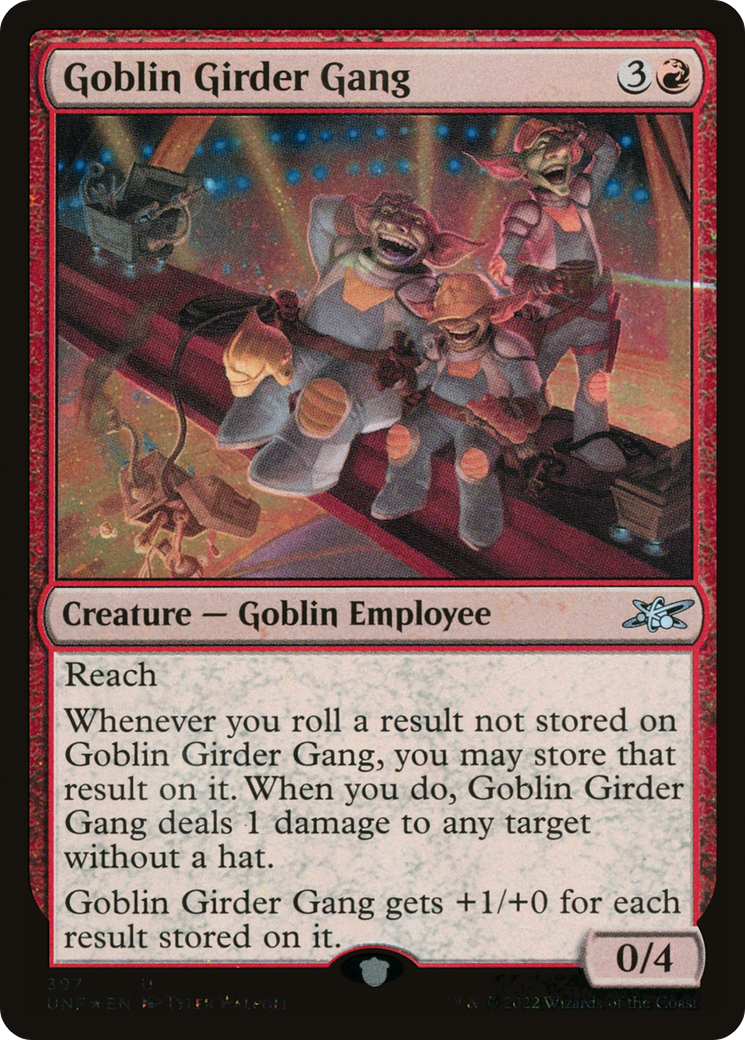 Goblin Girder Gang (Galaxy Foil) [Unfinity]