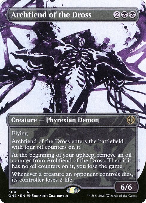 Archfiend of the Dross (ONE 304) [Phyrexia: All Will Be One]