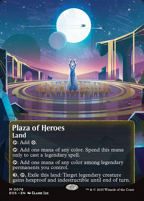 Plaza of Heroes (EOS 78) [Edge of Eternities: Stellar Sights]