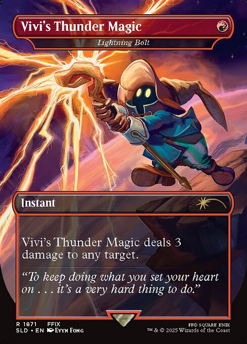 Lightning Bolt (SLD 1871) [Secret Lair Drop]