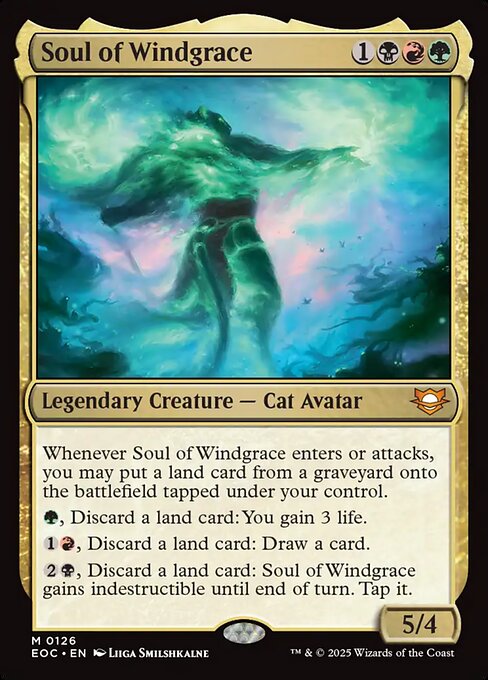 Soul of Windgrace (EOC 126) [Edge of Eternities Commander]