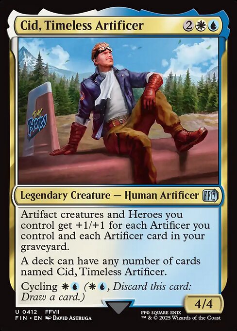 Cid, Timeless Artificer (FIN 412) [Final Fantasy]