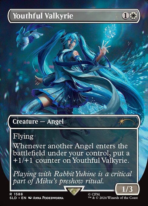 Youthful Valkyrie (SLD 1588) [Secret Lair Drop]